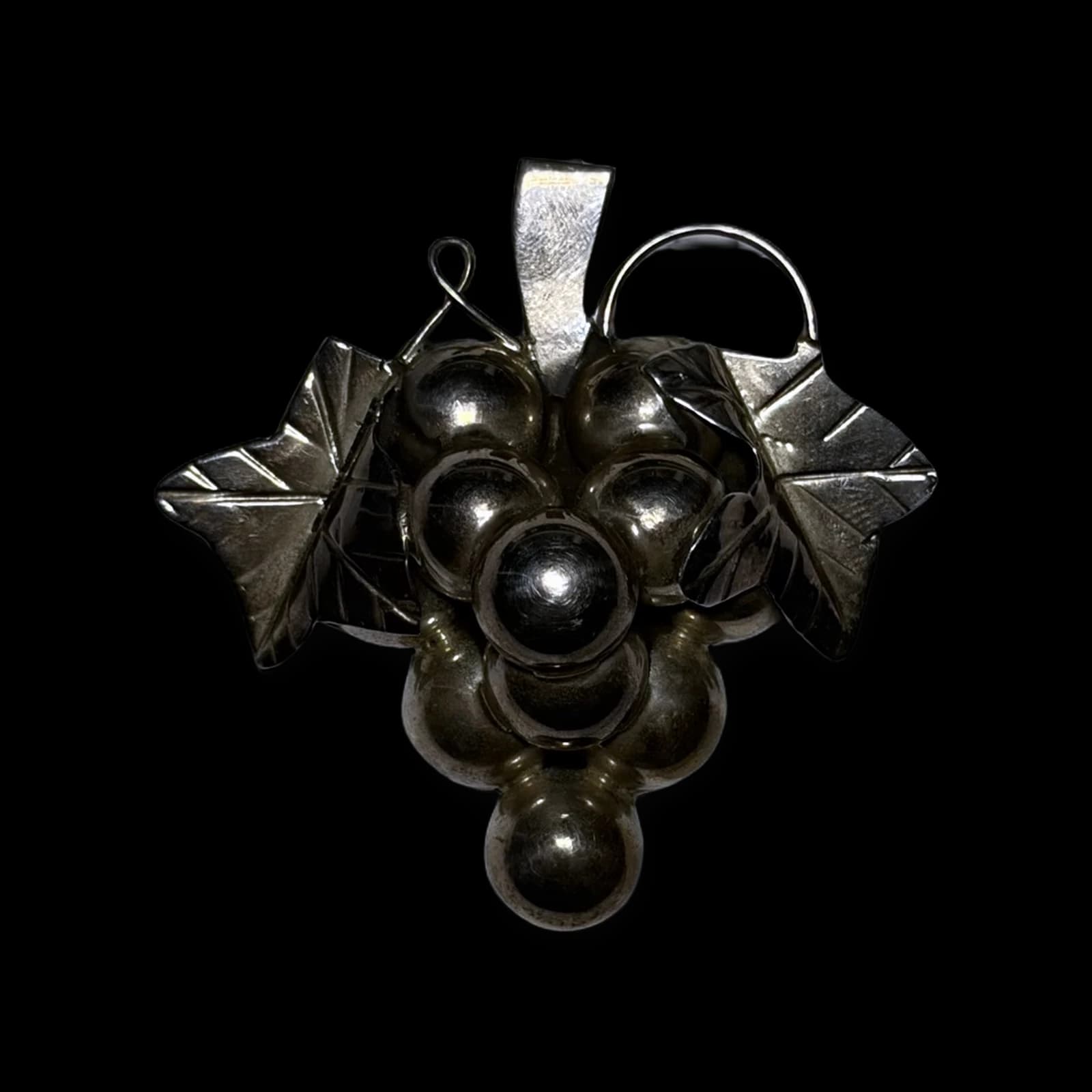 Grape Cluster Brooch